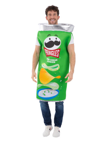 Pringles® Sour Cream & Onion Can Costume – Front